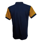 Playera Polo Pumas Azul Y Oro Hombre Adulto Manga Corta