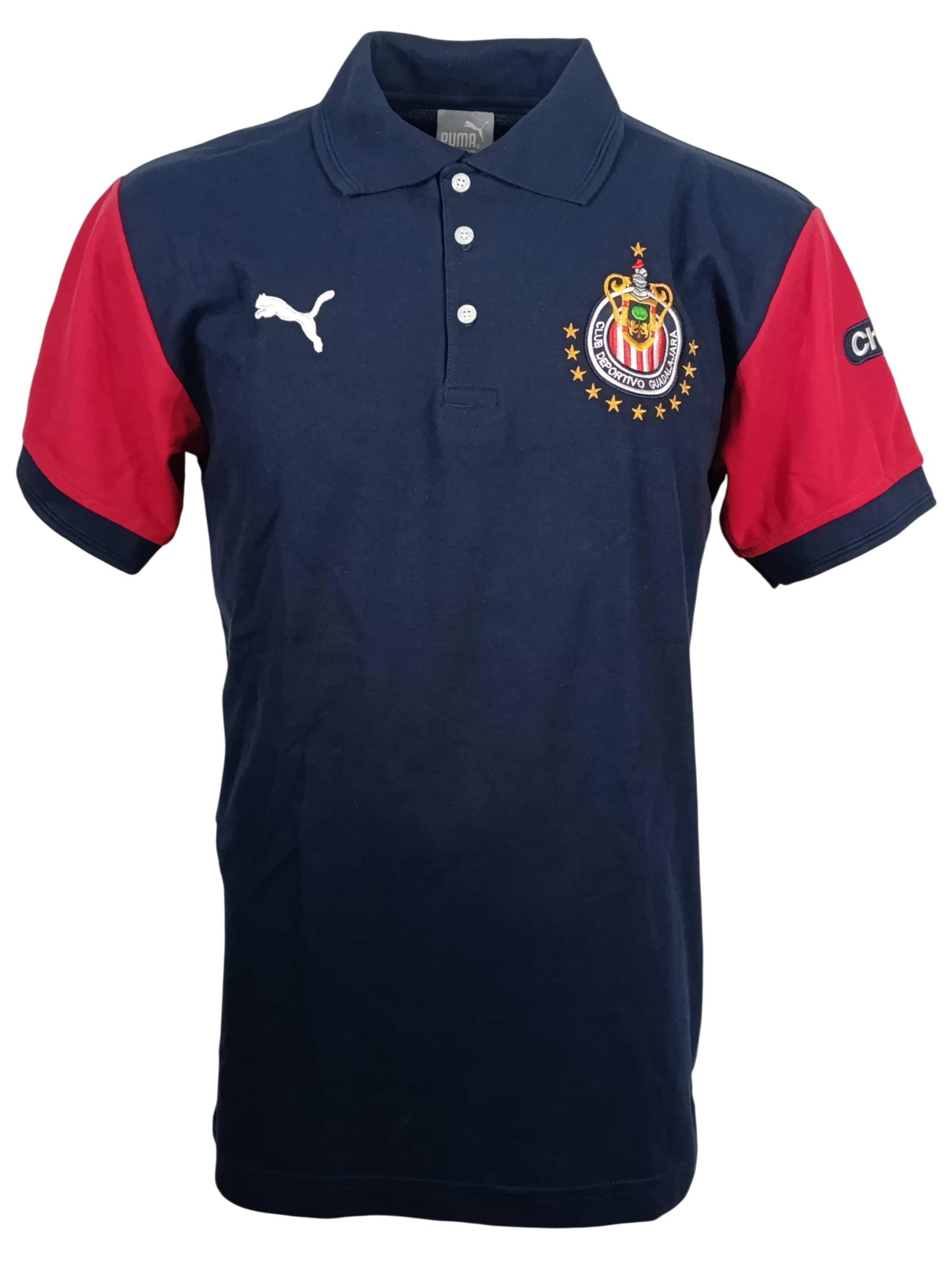 Playera Polo Chivas Hombre Adulto Manga Corta